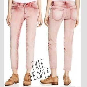 FREE PEOPLE • Roller Crop Ankle Corduroy Pants 28
